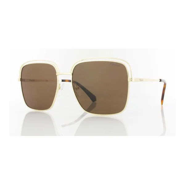 Polaroid PLD 4104/S 01Q/SP 56 gold brown / bronze polarized