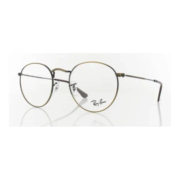 Ray Ban Round Metal RX3447V 3117 50 antique gold
