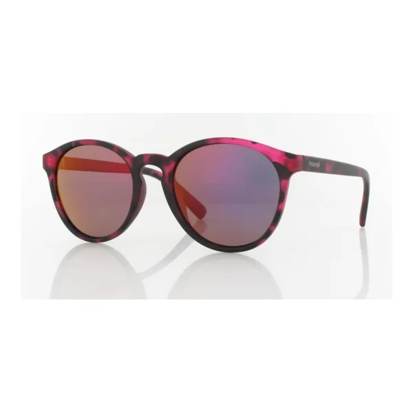 Polaroid PLD 8024/S C4B/AI 47 havana fuchsia / grey pink mirror polarized