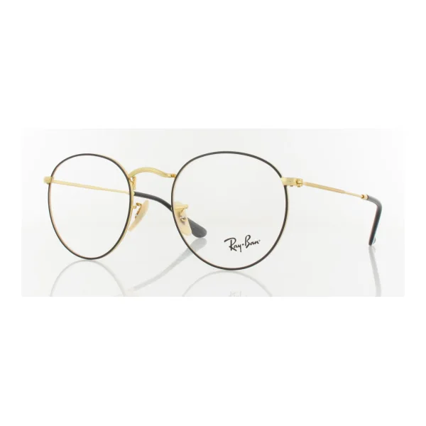 Ray Ban Round Metal RX3447V 2991 50 black on arista