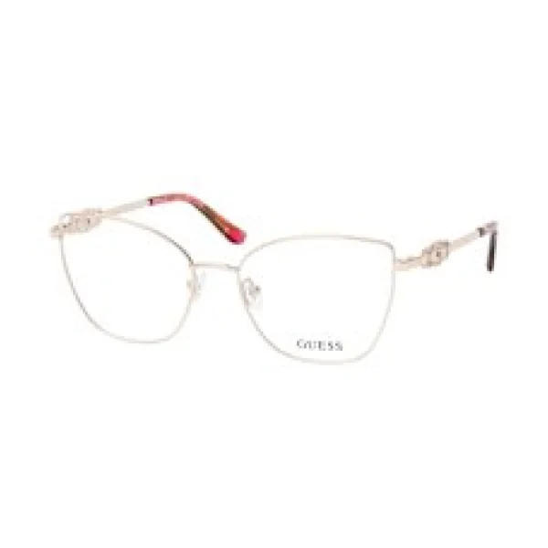 Guess GU 50316 033, inkl. Gläser, Cat Eye Brille, Damen