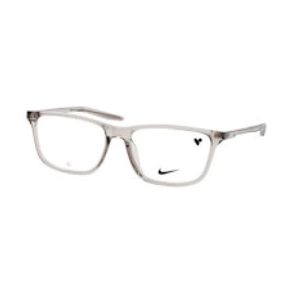 Nike NIKE 7018 085, inkl. Gläser, Rechteckige Brille, Herren