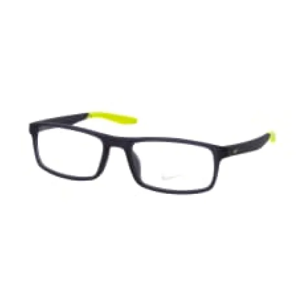 Nike 7119 037, inkl. Gläser, Rechteckige Brille, Unisex