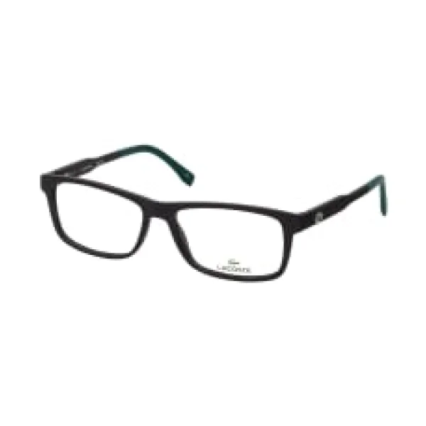 Lacoste L 2876 001, inkl. Gläser, Rechteckige Brille, Herren