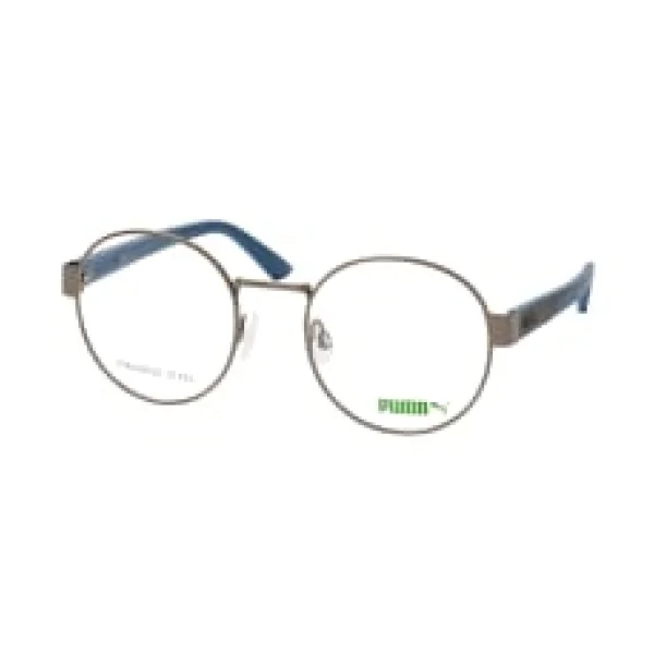 Puma PU 0433O 002, inkl. Gläser, Runde Brille, Unisex