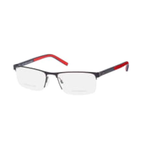 Tommy Hilfiger TH 1594 FLL, inkl. Gläser, Rechteckige Brille, Herren