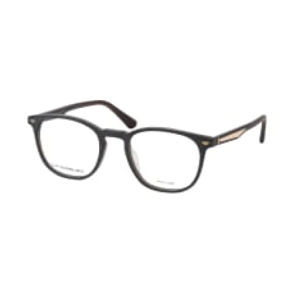 Police VPLF 02 06BL, inkl. Gläser, Runde Brille, Herren
